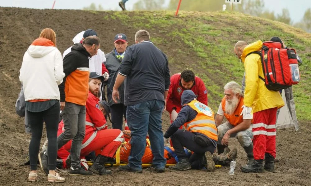 Καβάλα: Νέο ατύχημα σε αγώνα Μotocross - Σοβαρός τραυματισμός αθλητή